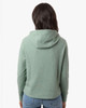 NE729W North End Women's Spirit Textured Hooded Pullover | Sage Green Heather