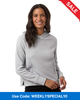 NE729W North End Women's Spirit Textured Hooded Pullover NE729W North End Women's Spirit Textured Hooded Pullover