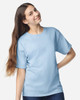 3000B Gildan Youth Light Cotton T-Shirt | Light Blue