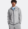 Under Armour 1379806 Men's Unstoppable Fleece Full-Zip | Mod Grey/ Black