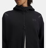 Under Armour 1379806 Men's Unstoppable Fleece Full-Zip | Black/ Black