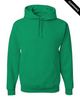 Clearance - JERZEES 996MR NuBlend® Hooded Sweatshirt | Kelly