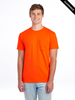 Clearance - JERZEES 29MPR Dri-Power® 50/50 T-Shirt with a Pocket | Safety Orange