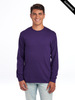 Clearance - JERZEES 29LSR Dri-Power® Long Sleeve 50/50 T-Shirt | Deep Purple
