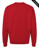 Clearance - Jerzees IC48MR Unisex Ultimate ™ CVC Ring-Spun Sweatshirt | True Red
