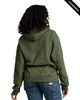 Clearance - Jerzees IC49MR Unisex Ultimate ™ CVC Ring-Spun Hooded Sweatshirt | Military Green Heather