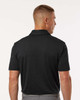 Adidas  A704 Men's Textured Stripe Polo | Black