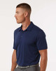 Adidas  A704 Men's Textured Stripe Polo | Dark Blue