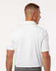 Adidas  A704 Men's Textured Stripe Polo | White