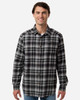 Columbia 161795 Men's Cornell Woods™ Flannel Shirt | Black Backland Tartan