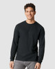 Gildan 64440CVC Unisex Softstyle® CVC Long Sleeve T-Shirt | Pitch Black