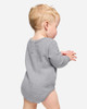 Rabbit Skins 3421 Infant Fleece Bodysuit | Heather