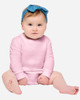 Rabbit Skins 3421 Infant Fleece Bodysuit | Pink