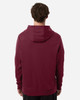 Team 365 TT400 Unisex Squad Hooded Tech Fleece Pullover | Sport Maroon