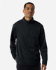 Team 365 TT401 Unisex Squad Cadet Quarter-Zip Tech Fleece Pullover | Black