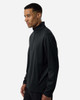 Team 365 TT401 Unisex Squad Cadet Quarter-Zip Tech Fleece Pullover | Black