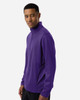 Team 365 TT401 Unisex Squad Cadet Quarter-Zip Tech Fleece Pullover | Sport Purple