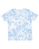 Rabbit Skins 3321EX Toddler Fine Jersey Tee - Extended Colours | Sky Tie Dye