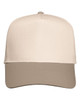 Valucap 8869 Five Panel Cap | Natural/ Khaki