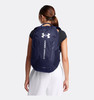 Under Armour 1384672 Hustle Backpack 6.0 | Midnight Navy/ Metallic Silver