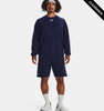 Clearance - Under Armour 1379755 Men's Rival Fleece Sweatshirt | Midnight Navy/White