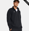 Clearance - Under Armour 1386016 Men's Rival Fleece Quarter-Zip | Black/White