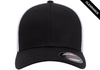 Clearance - Flexfit 6511 Mesh Trucker Cap | Black/ White