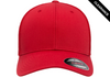 Clearance - Flexfit 6511 Mesh Trucker Cap | Red