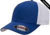 Clearance - Flexfit 6511 Mesh Trucker Cap | Royal/ White