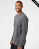 Clearance - Adidas A434 Fleece Crewneck Sweatshirt | Dark Grey Heather