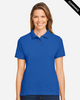 Clearance - Harriton M200W Ringspun Cotton Pique Short Sleeve Polo Shirt | True Royal