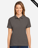 Clearance - Harriton M200W Ringspun Cotton Pique Short Sleeve Polo Shirt | Charcoal