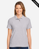 Clearance - Harriton M200W Ringspun Cotton Pique Short Sleeve Polo Shirt | Grey Heather