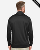 Clearance - Harriton M348LT Men's Tall Advantage Long Sleeve Snag Protection Plus IL Polo | Black