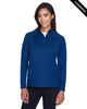 Clearance - Devon & Jones DG440W Ladies' Stretch Tech-Shell Compass Quarter-Zip Sweater | True Royal