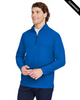 Clearance - Devon & Jones DG410 Crownlux Performance® Men's Windsor Welded Quarter-Zip | French Blue