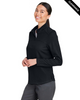 Clearance - North End NE412W Ladies' Express Tech Performance Quarter-Zip | Black