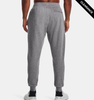 Clearance - Under Armour 1379774 Men's Rival Fleece Sweatpant | Castlerock Light Heather/White