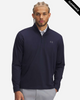 Clearance - Under Armour 1389864 Drive Quarter-Zip Pullover | Midnight Navy/ Castlerock