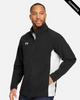 Clearance - Under Armour 1390159 Rival Stretch Jacket | Black/ White
