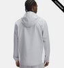 Clearance - Under Armour 1390159 Rival Stretch Jacket | Mod Grey/ White