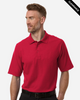 Clearance - Harriton M105 Men's Maverick CVC Pique Polo | Red