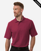 Clearance - Harriton M105 Men's Maverick CVC Pique Polo | Wine