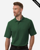 Clearance - Harriton M105 Men's Maverick CVC Pique Polo | Dark Green