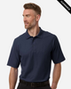 Clearance - Harriton M105 Men's Maverick CVC Pique Polo | Dark Navy