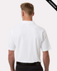 Clearance - Harriton M105 Men's Maverick CVC Pique Polo | White