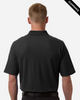 Clearance - Harriton M105 Men's Maverick CVC Pique Polo | Black