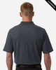 Clearance - Harriton M105T Men's Tall Maverick CVC Pique Polo | Dark Charcoal