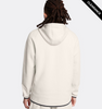 Clearance - Under Armour 1379806 Men's Unstoppable Fleece Full-Zip | Summit White/ Black
