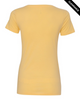 Clearance - Next Level 1540 Ladies' Ideal V-Neck Tee | Banana Cream
